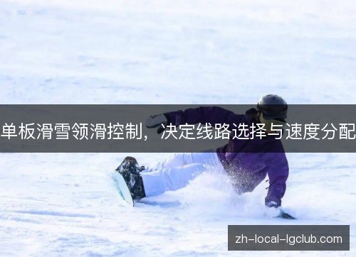 单板滑雪领滑控制，决定线路选择与速度分配